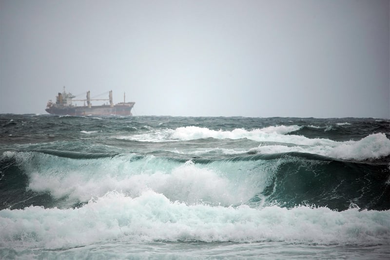 Ship on the Ocean
